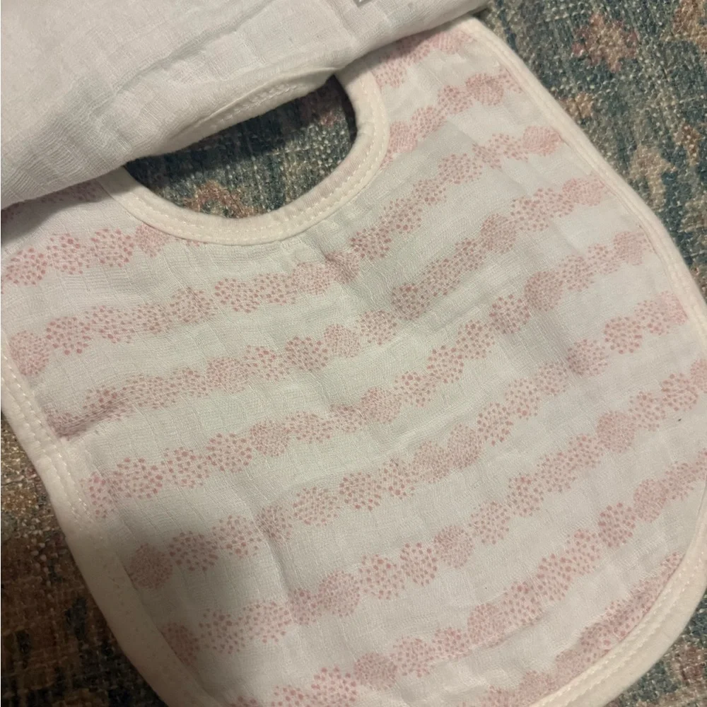 Baby girl accessories and bibs